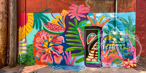 El Reno Graffiti Wall - Tropical (IMG_4348)