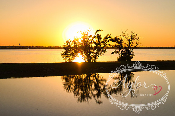 Lake Overholser at Sunset (IMG_3746)