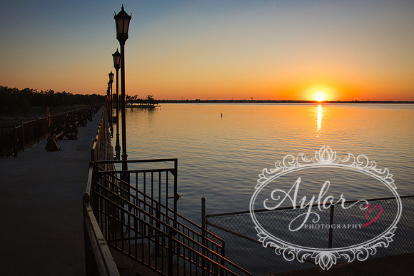 Lake Overholser Dam at Sunset (IMG_3768)