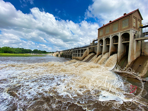 Lake Overholser Dam - Water Release (IMG_4525)