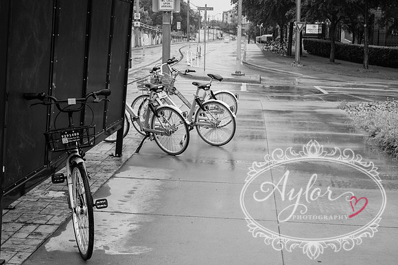 Dallas - Bikes B&W (IMG_1551-2)